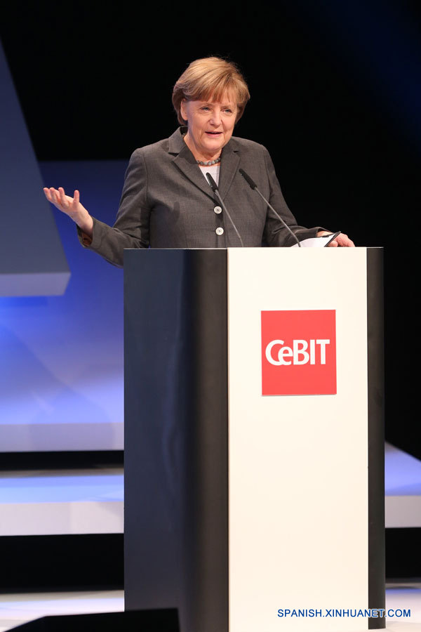 Alemania inaugura feria tecnológica CeBIT en Hannover