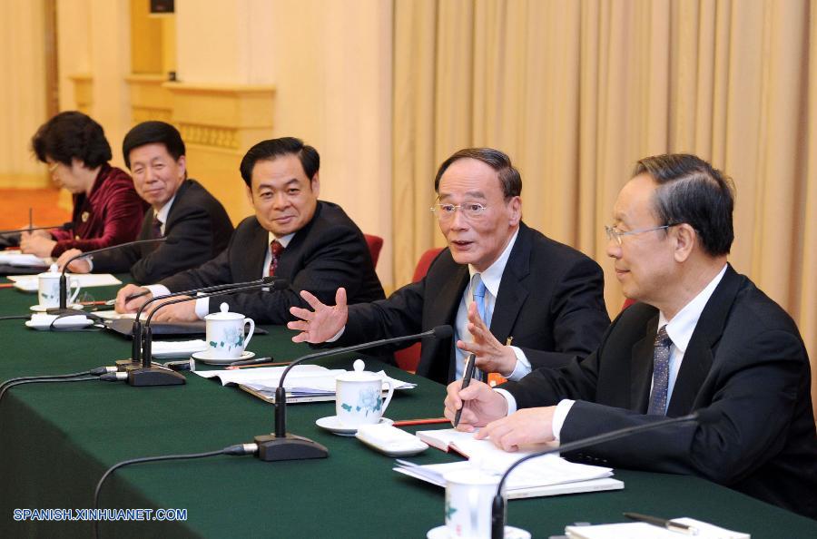 Líderes chinos piden mejorar estilo de trabajo en deliberaciones con legisladores