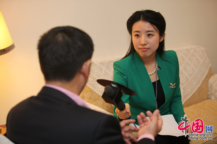 Otra entrevista comienza a las 14:30 (china.com.cn/Zheng Liang)