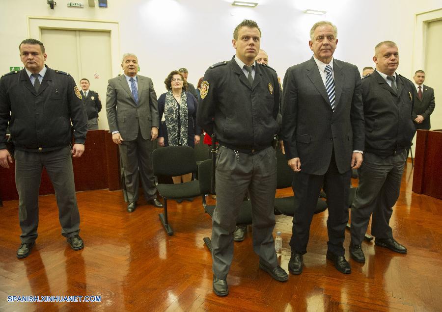 Condenan por corrupción a 9 años de prisión a ex primer ministro croata