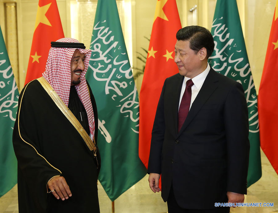 Presidente de China se reúne con príncipe heredero de Arabia Saudita