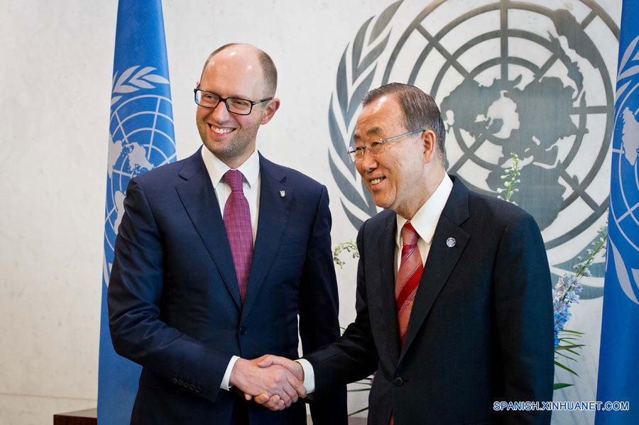 Jefe de ONU expresa "creciente preocupación" por crisis en Ucrania