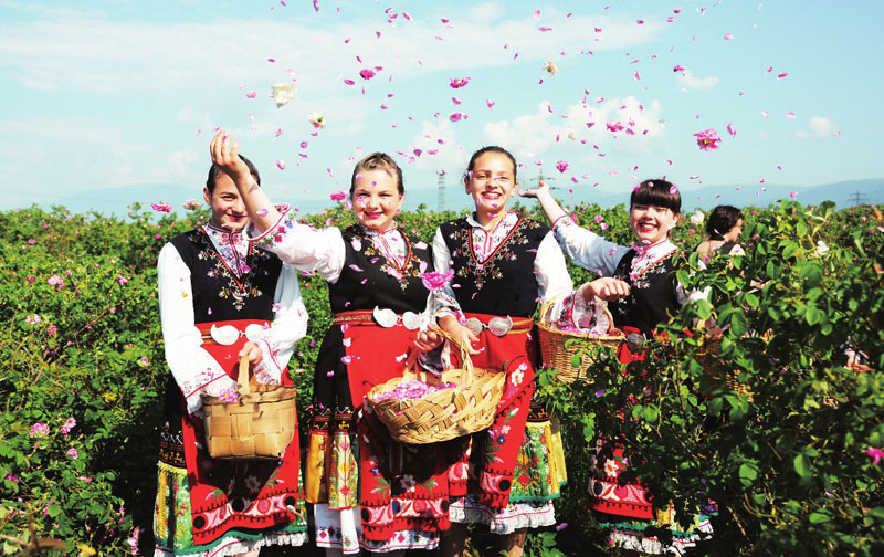 4. Festival de Rosas de Kazanlak.