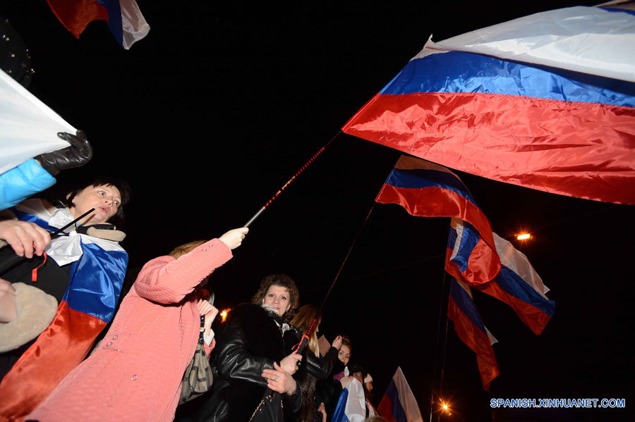 Crimea ya empezó a celebrar aunque está pendiente resultado de referendo