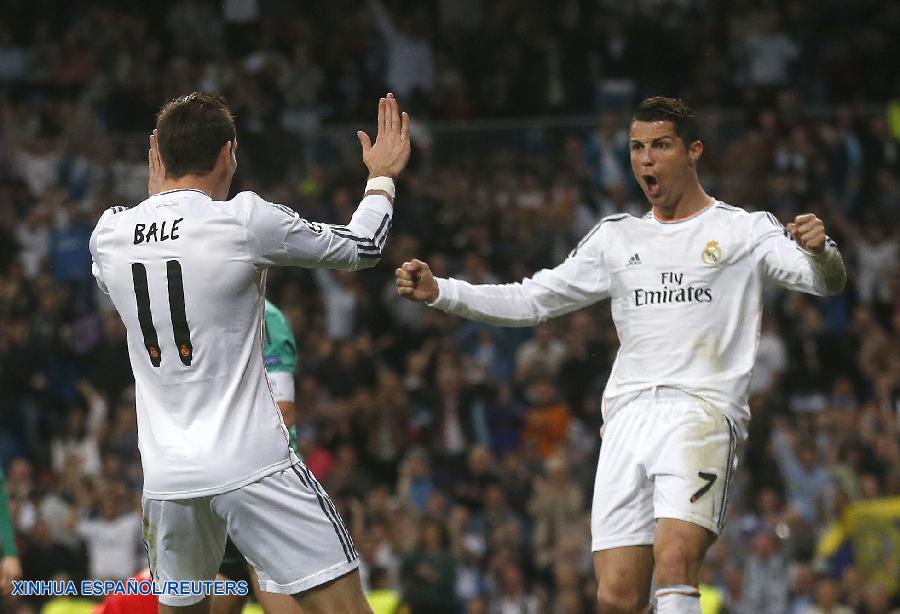 Fútbol: Real Madrid va a cuartos de final Champions con goles de CR-7