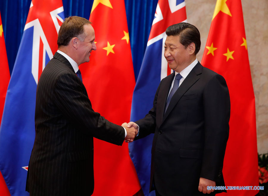Presidente chino califica de pionera y ejemplar a cooperación China-Nueva Zelanda
