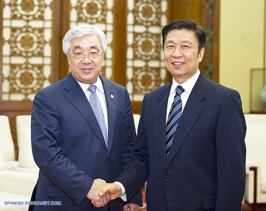 Vicepresidente chino se reúne con canciller de Kazajistán