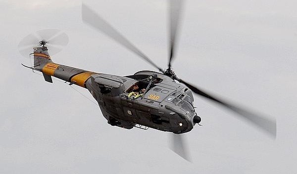 Varios desaparecidos al caer al mar un helicóptero de rescate del Ejército de España
