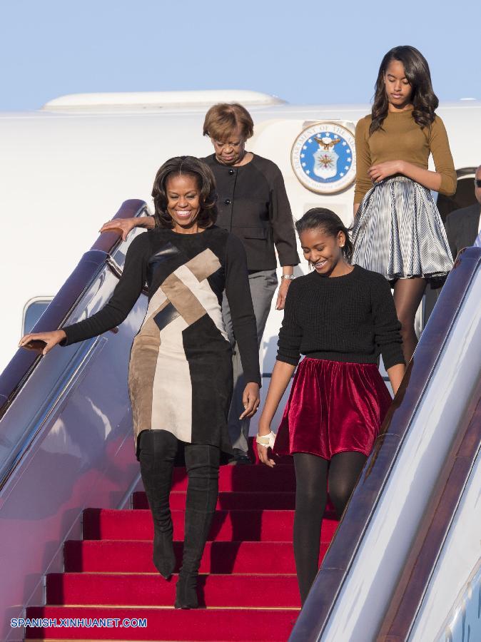 Michelle Obama llega a Beijing