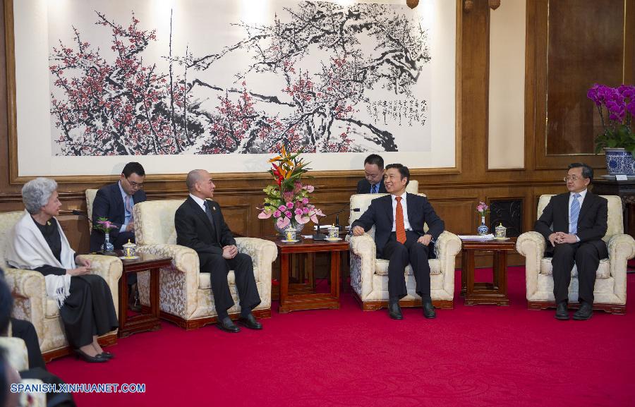 Vicepresidente de China se reúne con rey de Camboya
