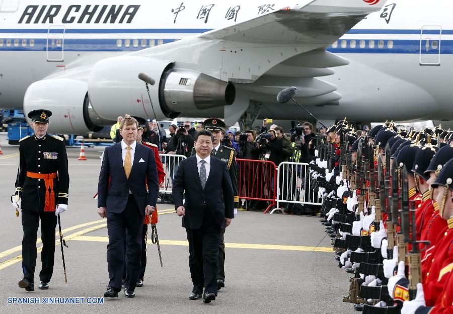 Presidente chino llega a Holanda para visita estatal y cumbre nuclear 2