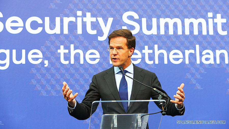 PM holandés inaugura centro de medios de Cumbre de Seguridad Nuclear 2014 
