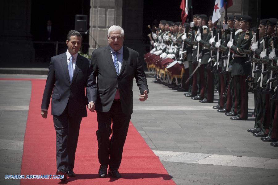 Presidente de México recibe a su homólogo de Panamá 2