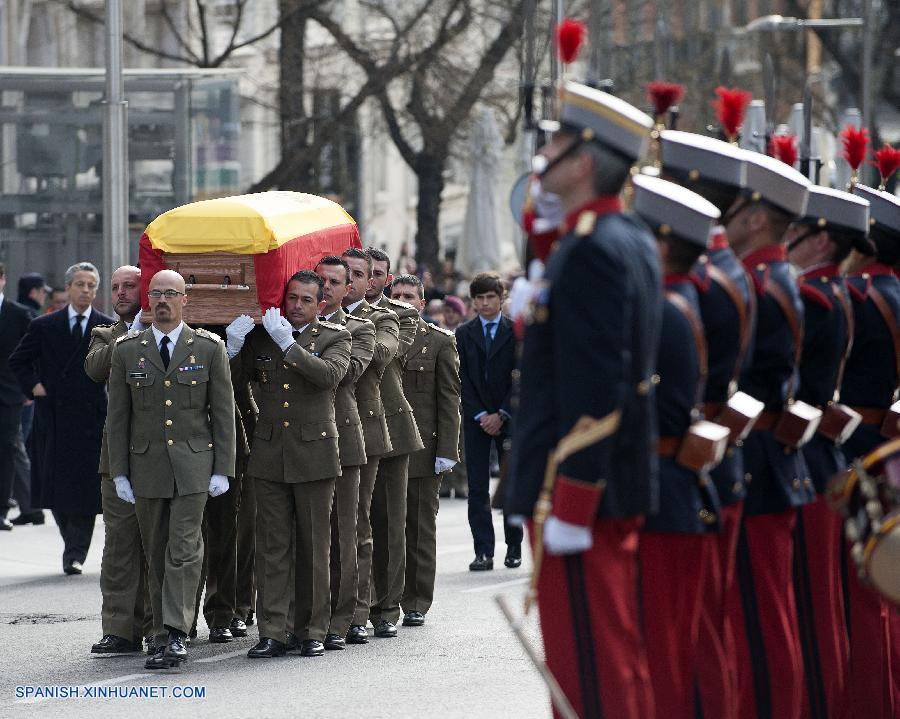 Rinden tributo a ex presidente del Gobierno español Adolfo Suárez
