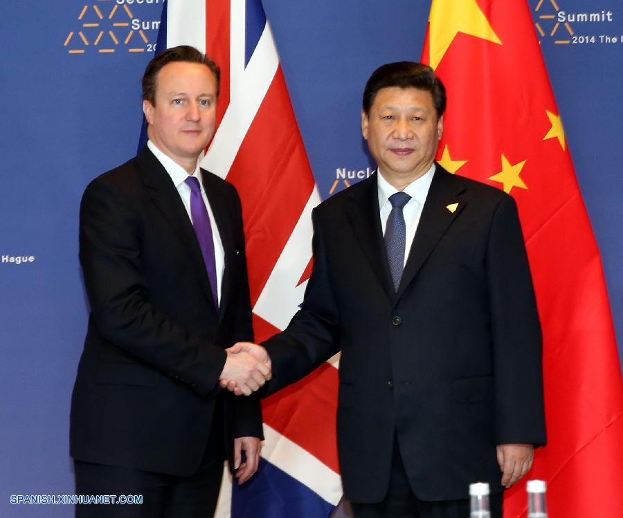 Presidente chino se reúne con primer ministro británico sobre relaciones bilaterales