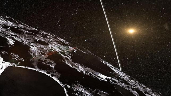 Descubren el primer asteroide con anillos dentro del Sistema Solar