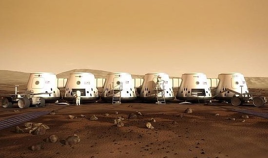 La futura casa de los habitantes de Marte