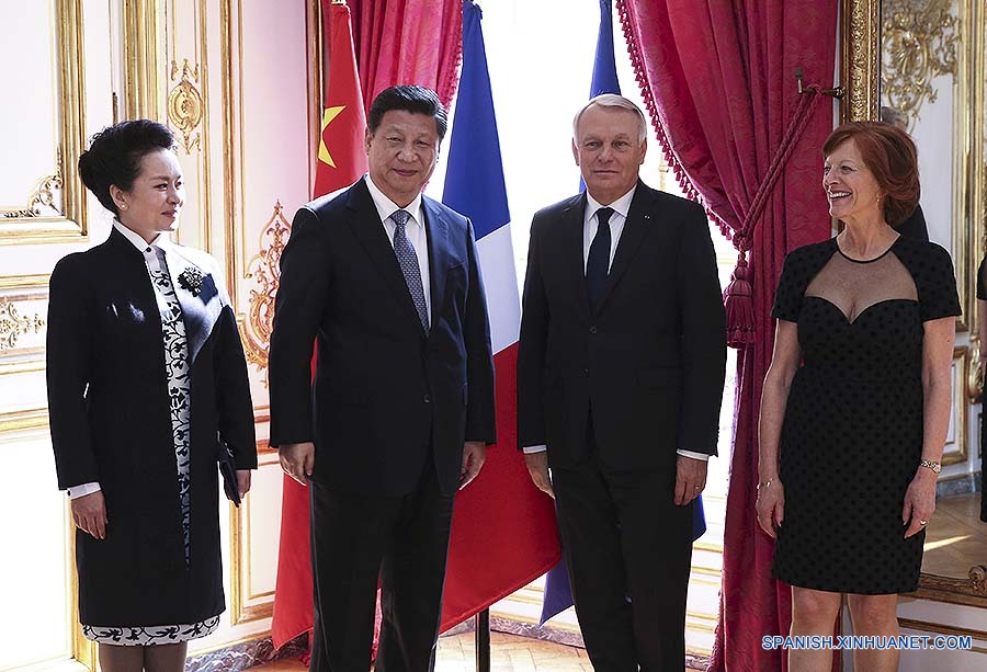Presidente de China pide fortalecer cooperación chino-francesa 