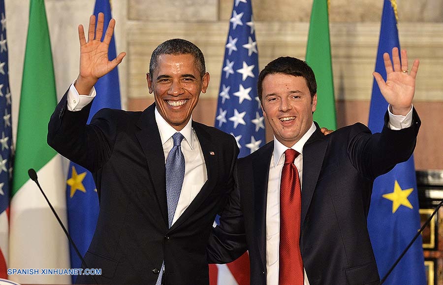 Presidente de EEUU y PM de Italia analizan Ucrania y economía