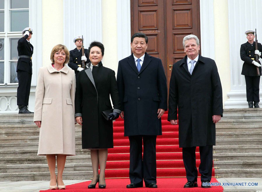 Presidentes de China y Alemania conversan sobre lazos bilaterales
