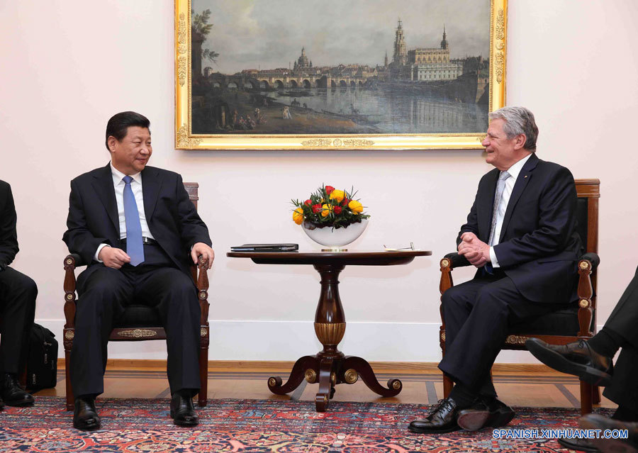 Presidentes de China y Alemania conversan sobre lazos bilaterales