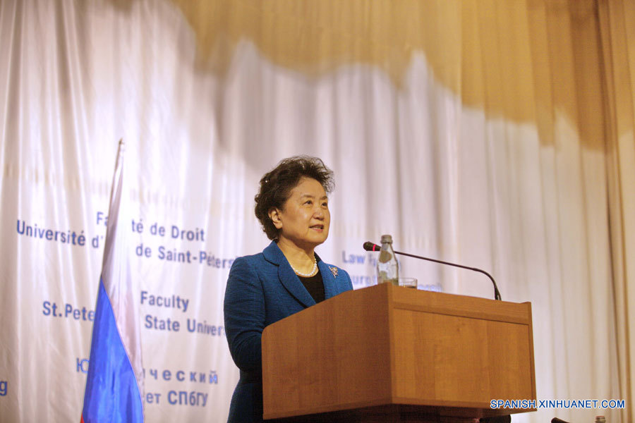 Viceprimera ministra china alienta a jóvenes a promover lazos de amistad entre China y Rusia