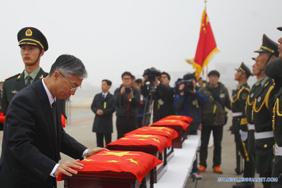 Enfoque de China: R. de Corea devuelve restos de soldados chinos muertos en Guerra de Corea