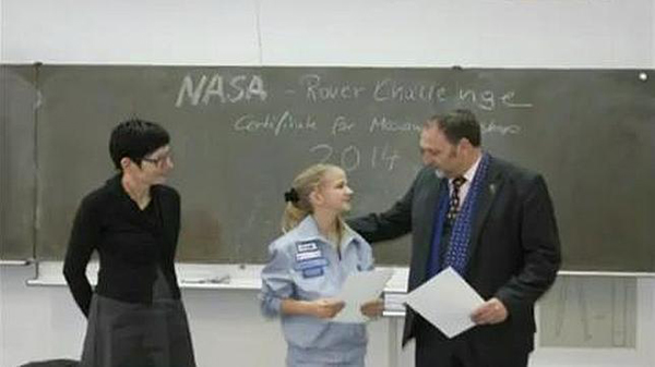 Una niña rusa inventa una nave espacial súper rápida
