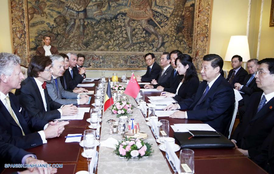 China y Bélgica forman asociación integral de amistad y cooperación