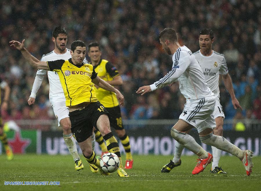 Fútbol: Avanza Real Madrid en la "Champoins" al vencer 3-0 a Borussia