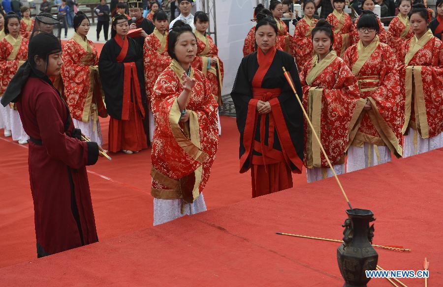 Ceremonia confuciana en Xi’an 5