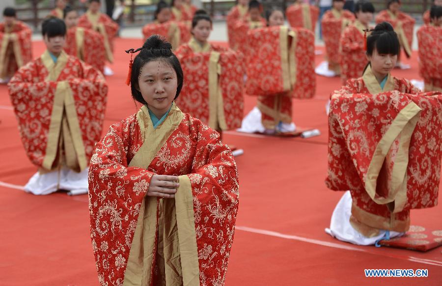 Ceremonia confuciana en Xi’an 4