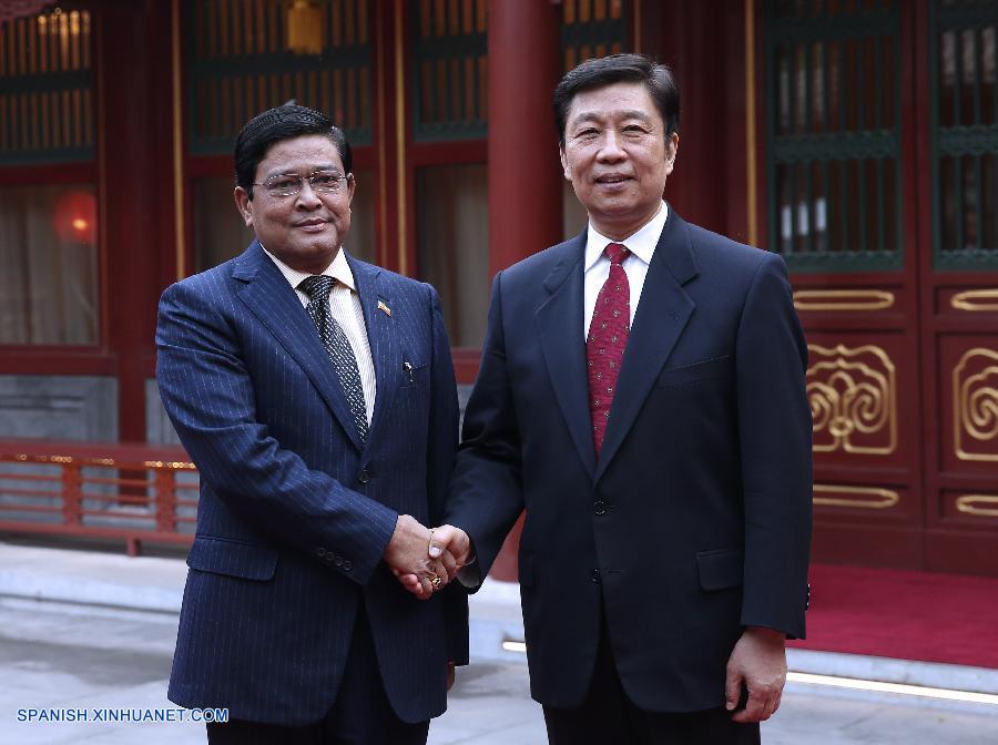 Vicepresidentes de China y Myanmar conversan sobre relaciones