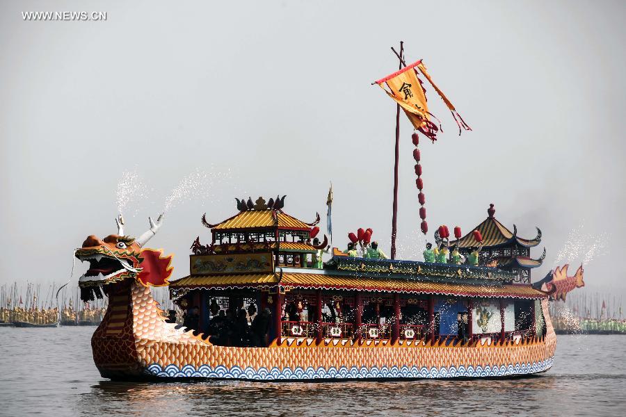 Festival del Bote de Qintong en Taizhou 2