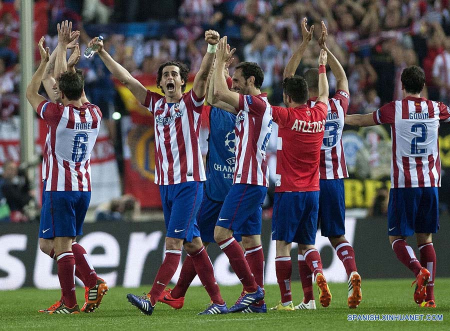 Fútbol: Atlético de Madrid va a semifinal de Champions tras eliminar al Barcelona