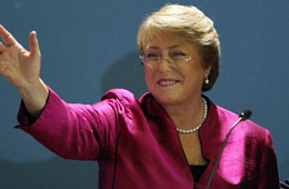 Reforma tributaria en Chile ayudará a pequeñas empresas, dice Bachelet