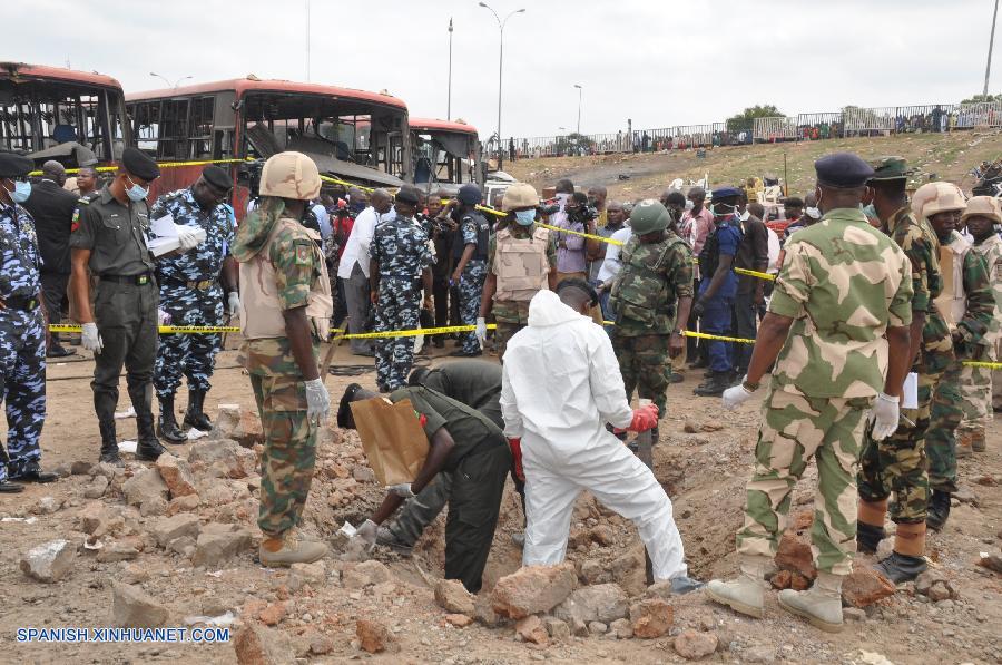 Estallidos de bomba dejan 71 muertos y 124 heridos en capital nigeriana