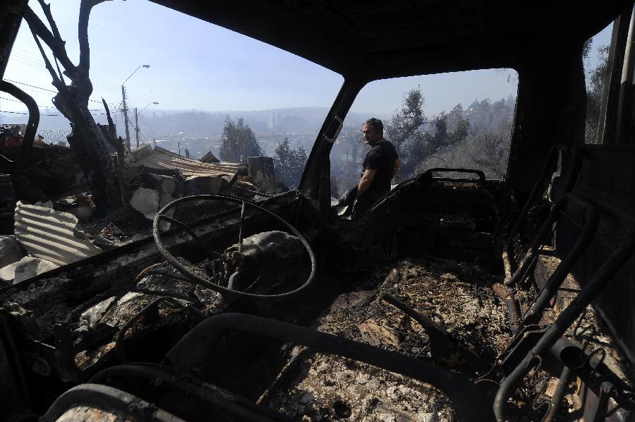Gobierno chileno mantiene emergencia por incendio en Valparaíso