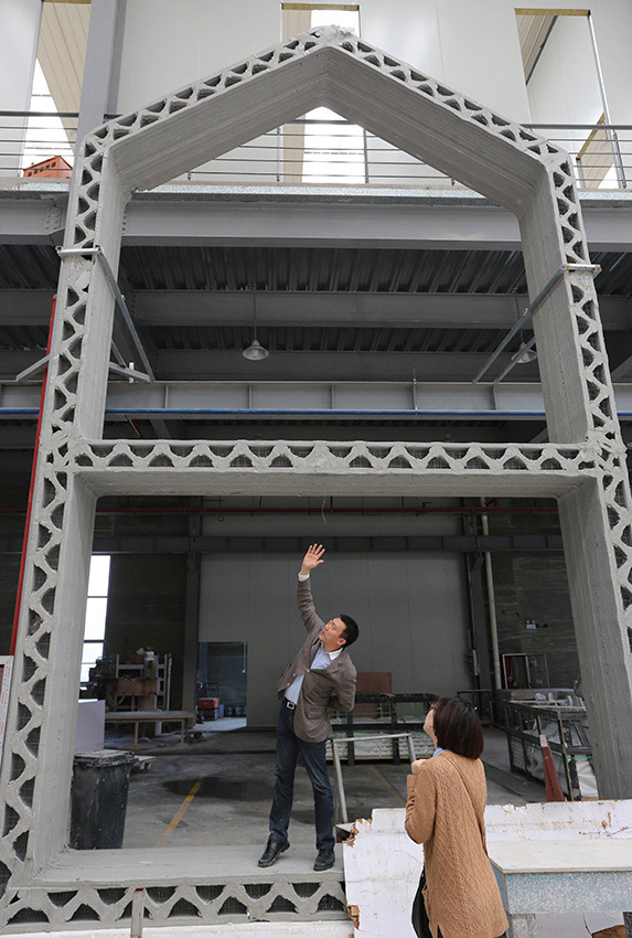 Construyen diez edificios con impresora 3D en Shanghai  2