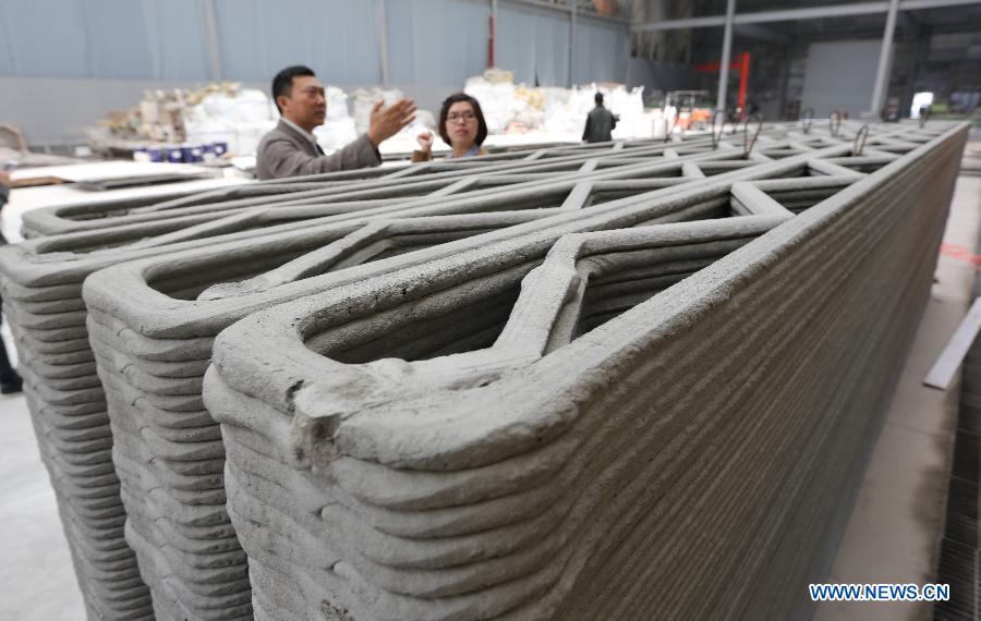 Construyen diez edificios con impresora 3D en Shanghai  5