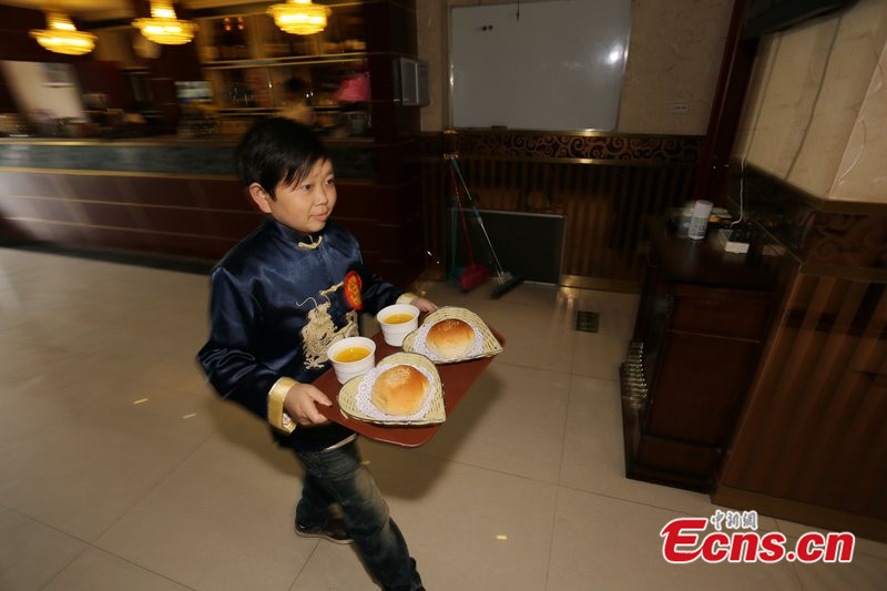 Restaurante de enanitos en Zhengzhou, Henan