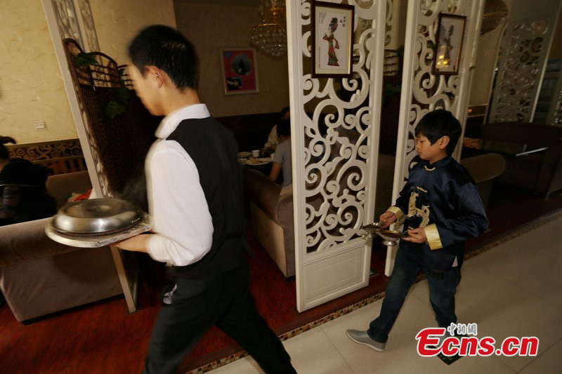 Restaurante de enanitos en Zhengzhou, Henan