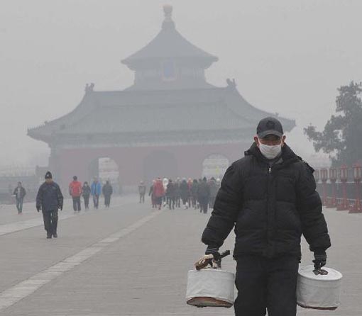 Un tercio de la contaminación de Beijing es "importada", dice estudio