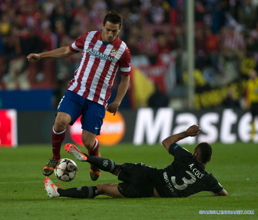 Fútbol: Atlético y Chelsea empatan 0-0 en semifinal ida de Champions