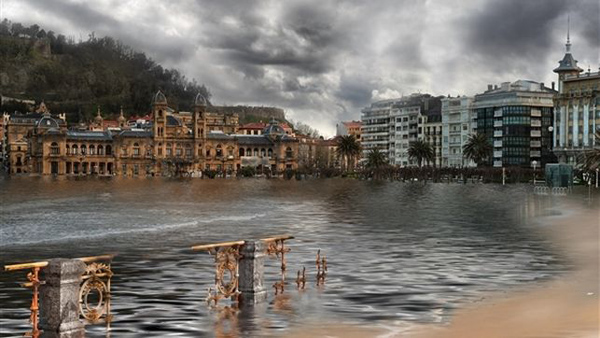 La playa de Donosti podría desaparecer por el cambio climático