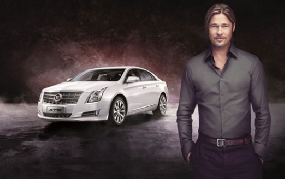 Brad Pitt para Cadillac