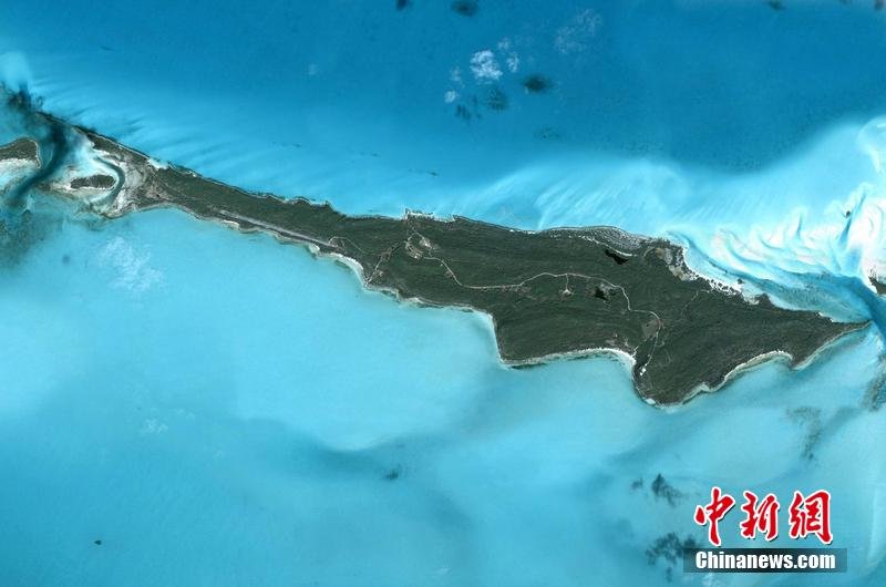 Isla paradisíaca en Bahamas 