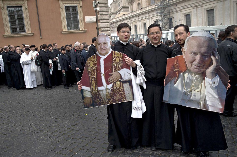 Canonización de los Papas Juan XXIII y Juan Pablo II 10