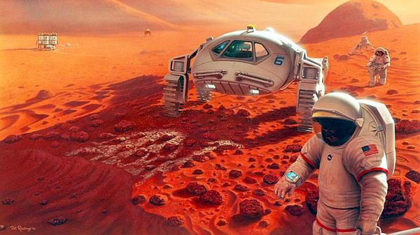 La NASA estudia enviar plantas a Marte en 2021