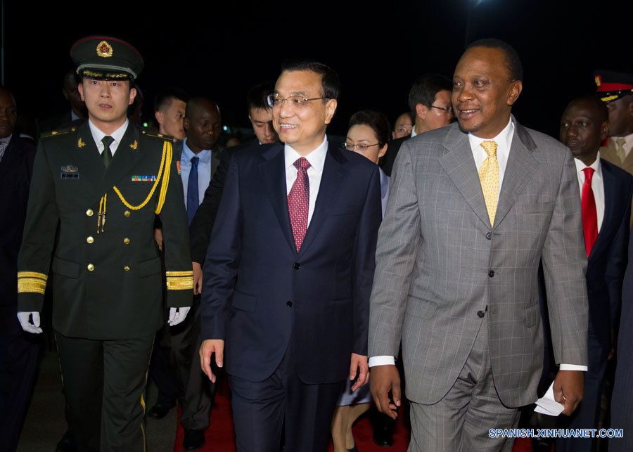 Primer ministro de China llega a Kenia  3
